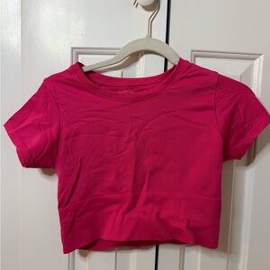 Aerie Pink Crop Top